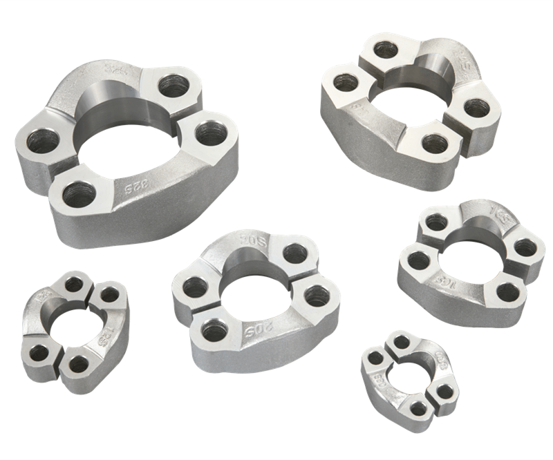 SAE J518 Split Flange Halves Code 61 and Code 62 Clamp