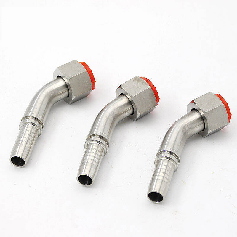 thumbnail image 2 of Stainless Steel Flare Fitting 3 8 NPT Hose Adapter Hydraulic Connector Jic 375 Male Hydraulic Fitting Tube Pipe Fitt 2 of 13