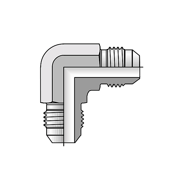 JIC Tube Fittings elbow Union Connector