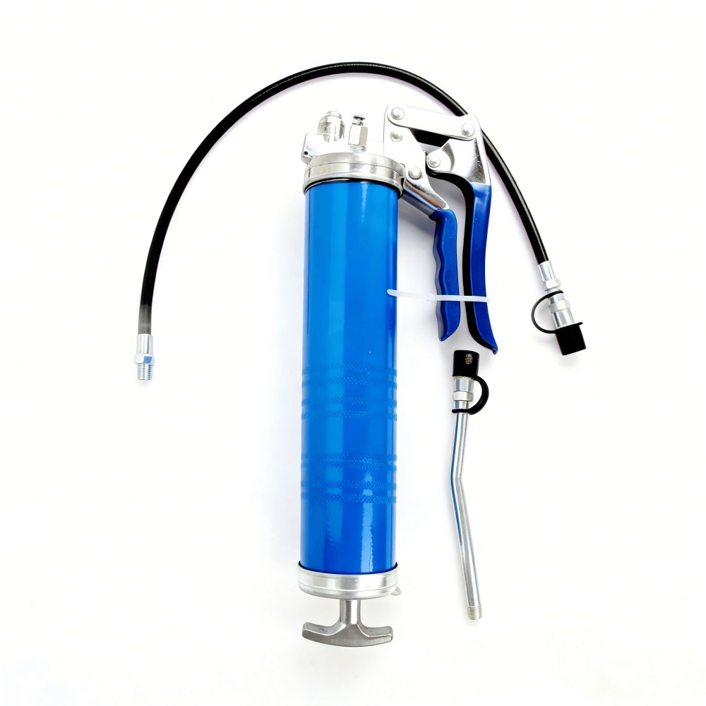 One-Hand Operated Grease Gun for Centralized Lubrication Systems