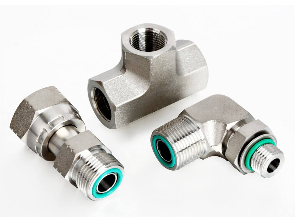Stainless Steel ORFS Hydraulic Fittings