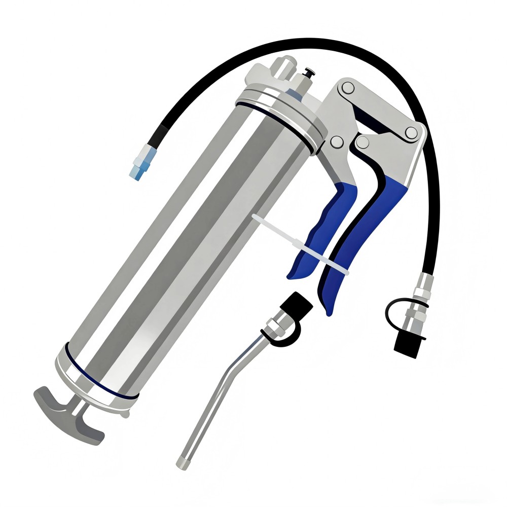 one hand operated grease gun (1)
