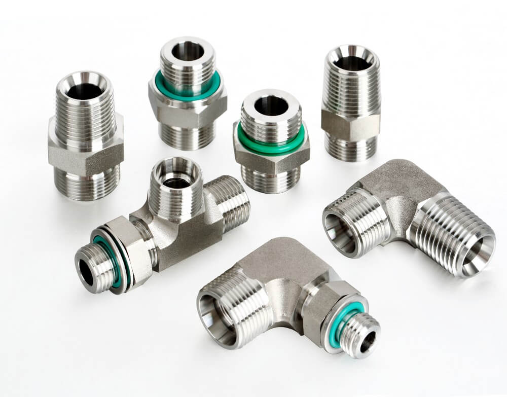 Stainless Steel DIN 2353 Stud Hydraulic Fittings