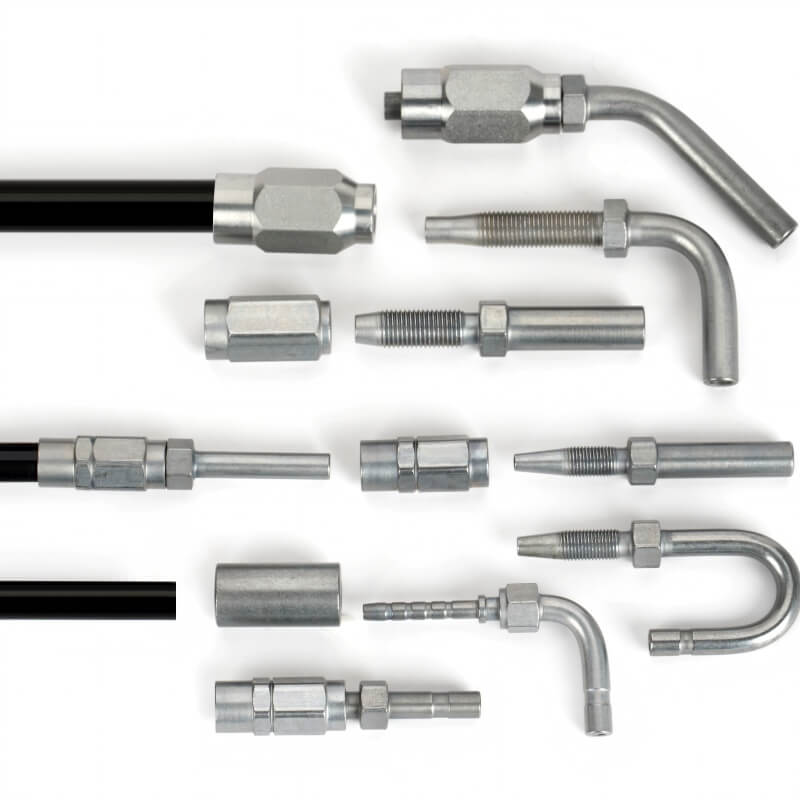 Hose Stud Fittings For Lubrication System
