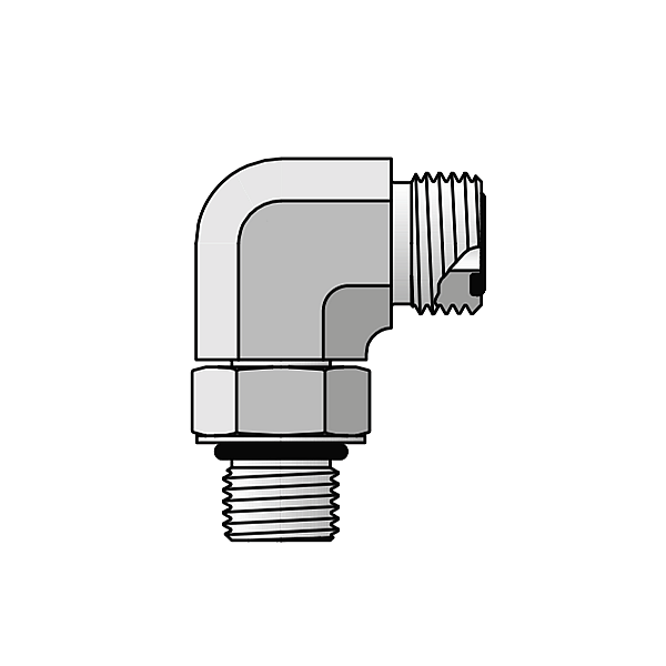 ORFS SAE ORB Stud FIttings Elbow Connector 