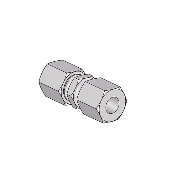 Lubrication tube fittings male connector Straight Union