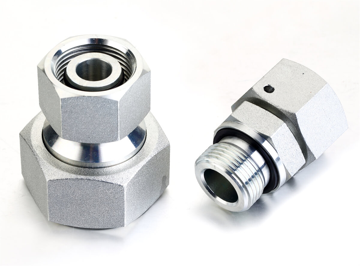 DIN swivel fittings reducer male stud