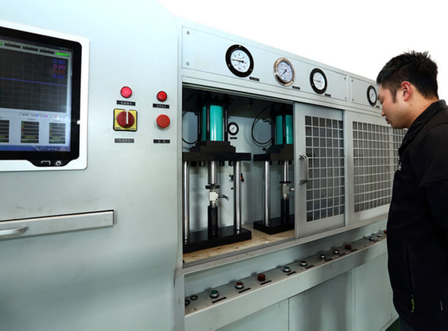 Fitsch Chenyang Hydraulic ball valve workshop test