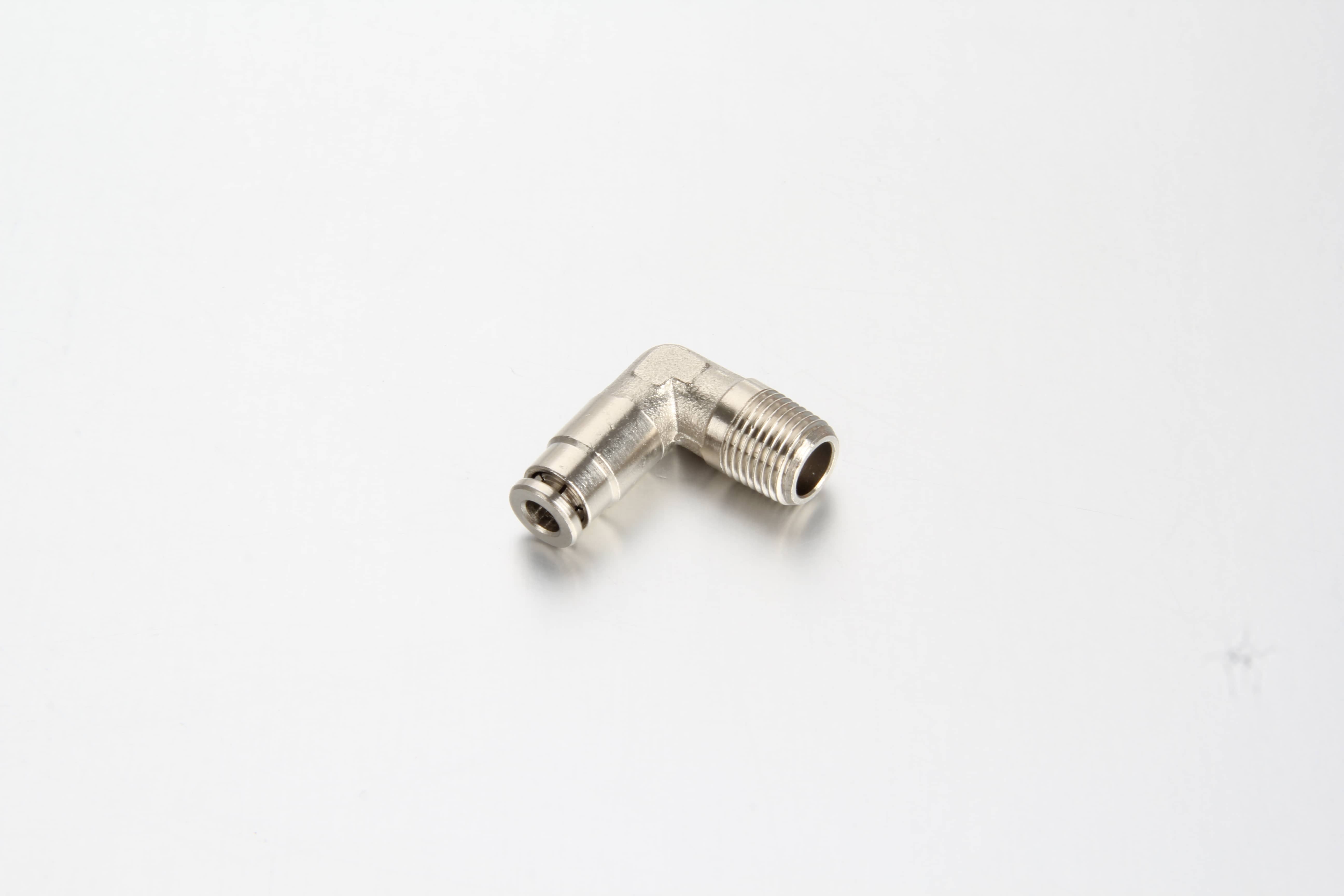 A collection of BSP, NPT, and UNF male push to connect lubrication connector options matching 4mm and 6mm tubing outer diameters.
