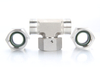 Close-up of the stainless steel mechanical biting ring paired with its factory-preassembled rubber profile seal.