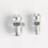 Heavy duty straight zerk lubrication fitting featuring high pressure conical head profile from domame