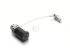 Complete B2B railway air suspension leveling test kit featuring quick disconnect female socket and male plug.