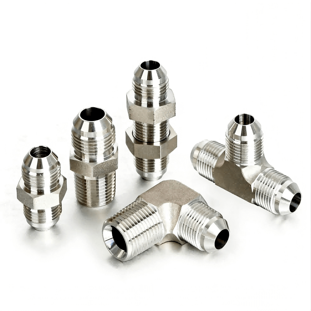 Stainless Steel JIC 37° Flare Hydraulic Fittings