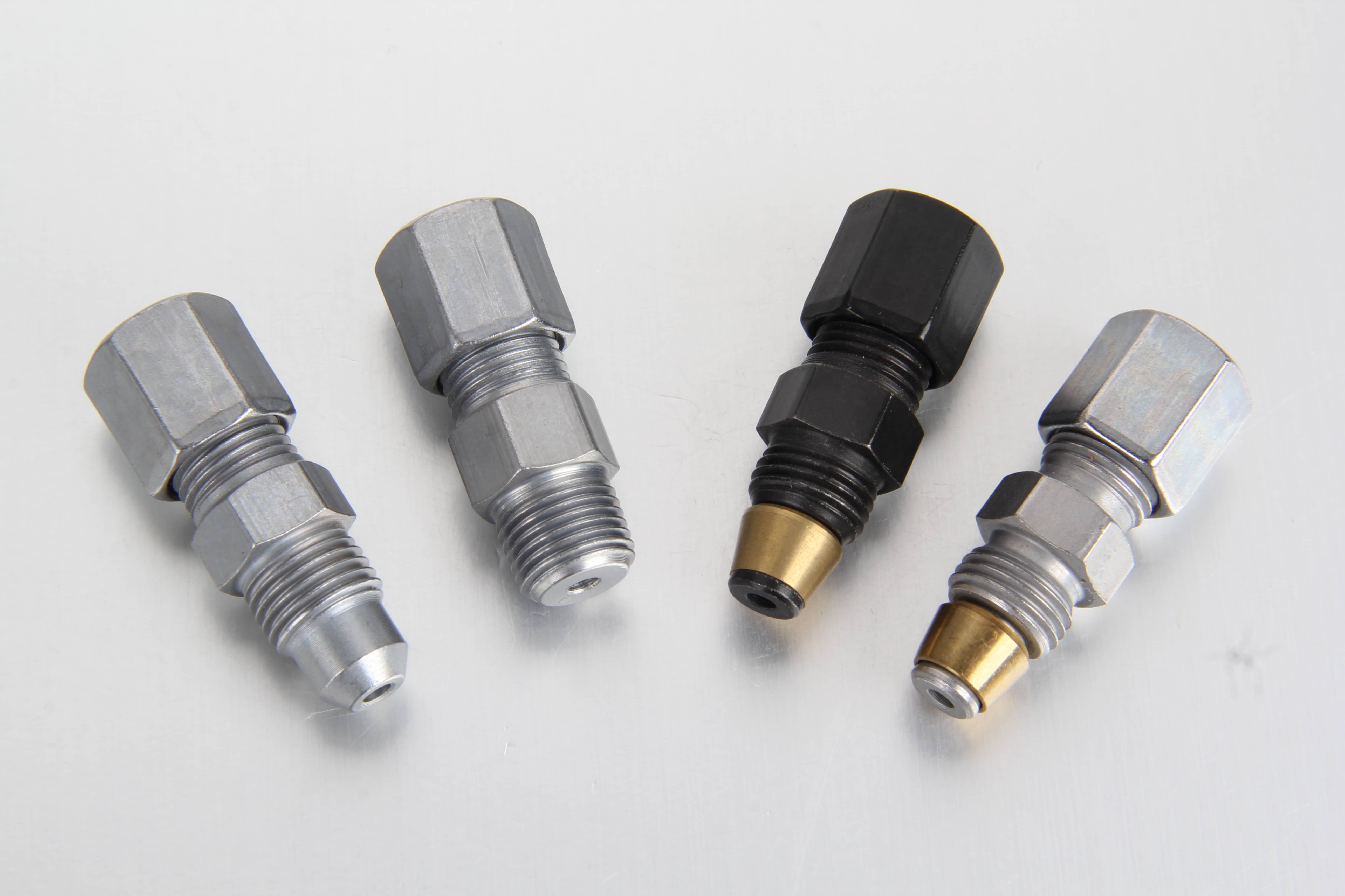Premium progressive divider valve non-return check valve body for automatic lubrication system lines.