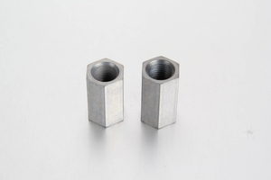 High pressure steel straight union adapter with dual G 1/8 female BSPP ports manufactured to ISO 1179-1 parallel thread engineering standards