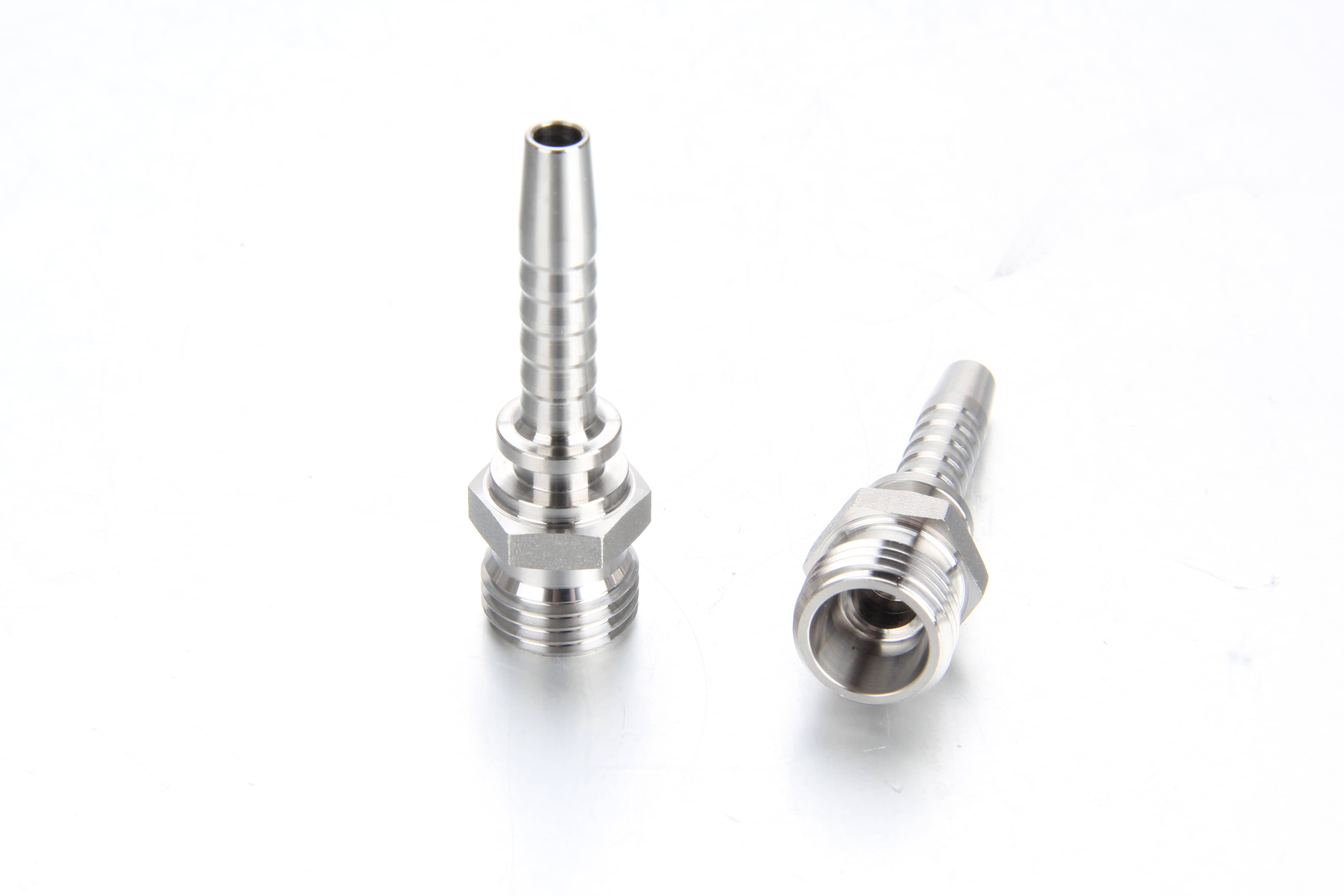 316 Stainless Steel CEL/CES DIN 3853 Metric Male 24° Cone Hydraulic Hose Fitting