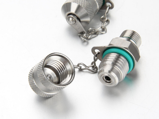 Stainless Steel Test Point Fittings M16x2 | BSPP ED Seal ISO 1179-2 | Fitsch