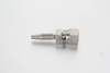 Premium straight hose stud JIC female swivel connector assembly for high-pressure hose lines in an auto lube system.