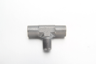  ISO 7 Male BSPT Branch Tee To ISO 1179-1 Female BSPP Thread for Central Lubrication Systems