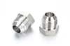 SAE J514 standard stainless steel JIC male plug hydraulic flare connector