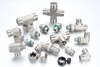 Stainless steel double edge progressive ring biting type hydraulic adapter