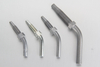 Premium metric 45 degree elbow hose studs designed for high-pressure line routing in an automatic lubrication system.