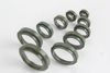  Close-up profile of a DOZ20S71 stainless steel and FKM Viton soft sealing ring engineered for high-temperature chemical systems