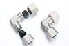 Exploded view showcasing the 24 degree cone body, DIN 3861 cutting ring compression ferrule, and DIN 3870 union nut.