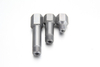 High pressure carbon steel extension piece fitting designed to connect remote grease lines to hard-to-reach machine bearing blocks.