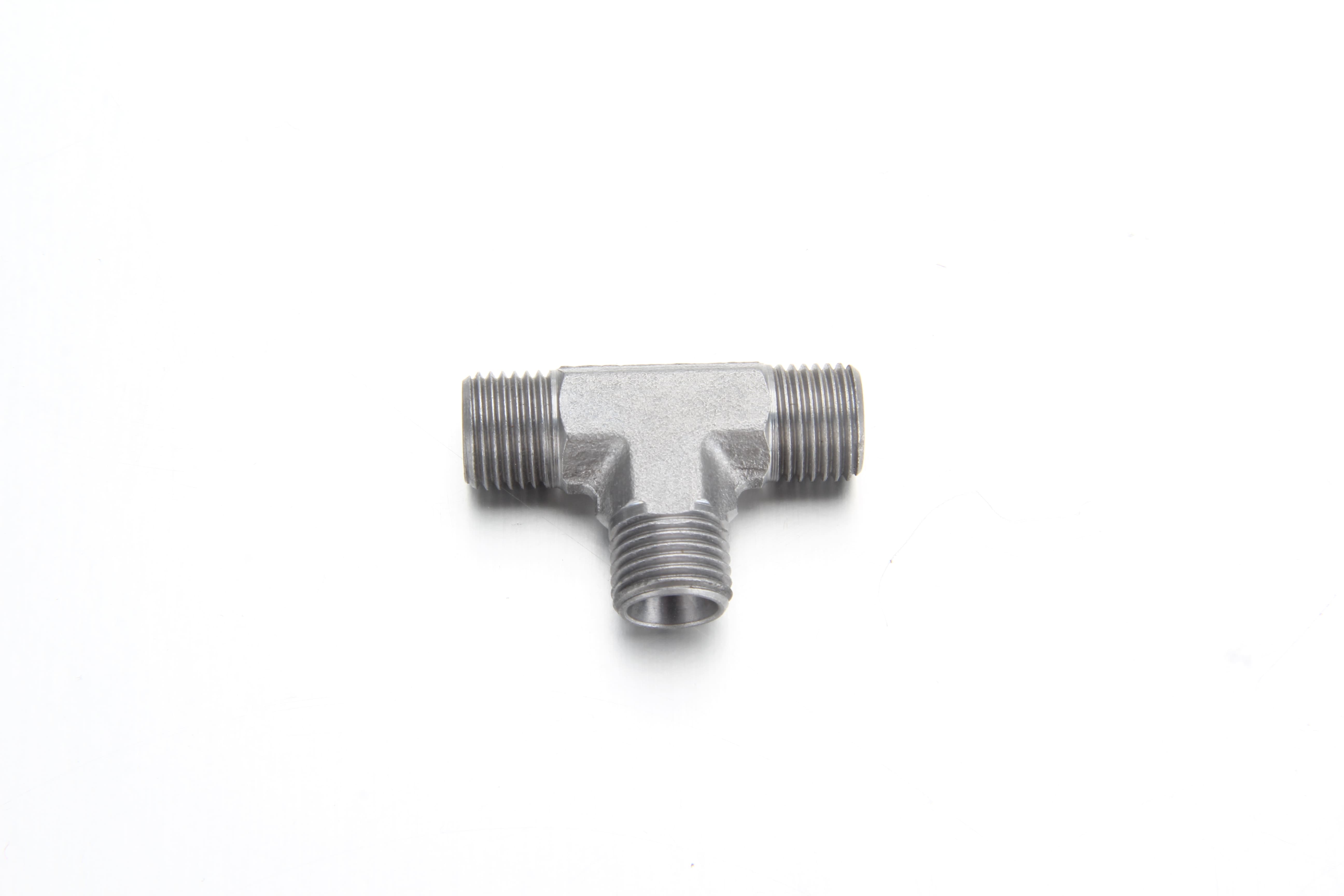 Internal view highlighting the triple symmetric 24 degree seat profiles designed to branch flow without external thread tape or gaskets.