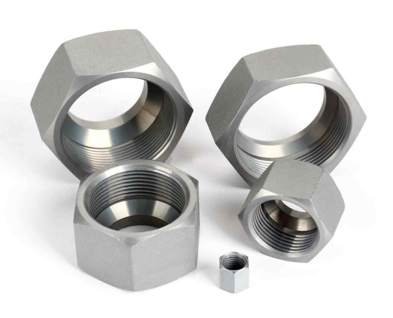 DIN 3870 tube nut Zinc Nickel Plated