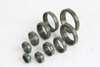 Quality control laboratory inspecting inner and outer profile dimensions of stainless steel DOZ seals to secure zero-leak ISO 8434 compatibility