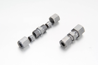 Lubrication Line Compression Fittings Straight Union